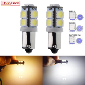 6V 12V 24V BA9S BAX9S BAY9S LED Car Light Auto Bulb Lamp White / Warm White 9SMD - Picture 1 of 8