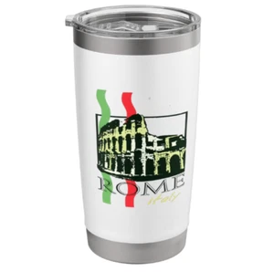Rome Italy Colosseum, Souvenir Stainless Steel Insulated Tumbler 20oz Ships FREE - Picture 1 of 4
