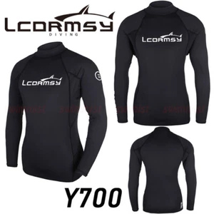 CAMISA DE PROTECCIÓN UV MANGA LARGA MANGA LARGA PARA HOMBRE MODA BAÑO SURF BUCEO 700 - Imagen 1 de 2