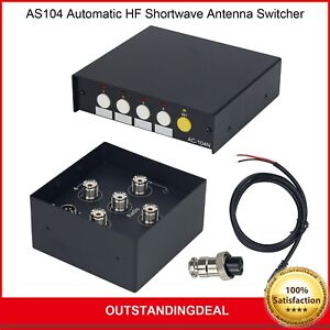 AS104 Automatic HF Shortwave Antenna Switcher Support Web Control & PC Control
