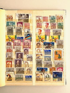 Briefmarkenalbum 09, Teil einer „Sammlung Welt“, guter Zustand - Bild 1 von 15