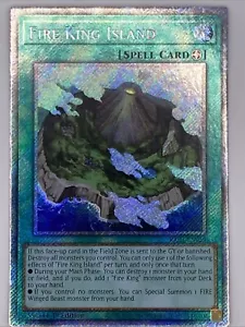 Fire King Island (Platin Secret Rare) RA03-DE059 Quarter Century Bonanza... - Bild 1 von 2