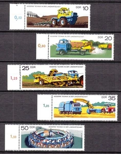 106504/ DDR 1977 – Mi 2236-2240 – Landwirtschaft – postfrisch - Picture 1 of 1