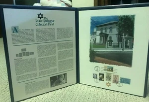 1982 Touro Synagogue Collectors Panel  Newport RI w/ 6 Stamps + 20 MINT STAMPS - Picture 1 of 6