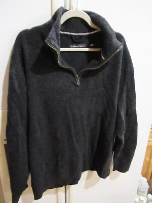 Suéter Northern Isles 1/4 Cremallera Para Hombres XXL Mezcla de Lana Merino Exterior De Colección Foto 1 de 3