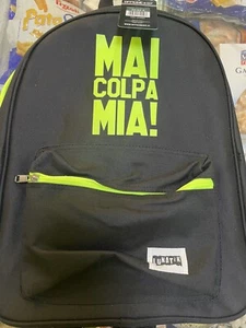 Zaino scuola americano Cm. 43x28x14 "Mai Colpa Mia” - Foto 1 di 2