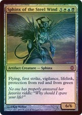 Sphinx of the Steel Wind - Foil Near Mint MTG Alara Reborn Magic
