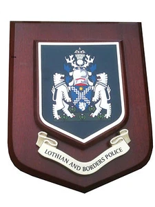 Lothian and Border Police Service Wall Plaque UK Made for MOD - Picture 1 of 1