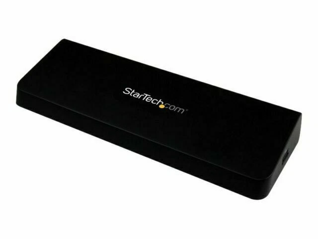 StarTech USB 3.0 Universal Docking Station - Black (USB3DOCKHDPC)