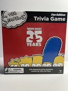 The Simpsons Trivia Board Game Fan Edition 25th Anniversary Complete VGC (2013) - Picture 1 of 10