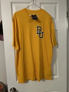 Baylor BU Unisex Yellow Tshirt By Fanatics NWT Size XL Baylor Bears - Picture 1 of 4