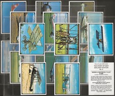 SANITARIUM-FULL SET- THE STORY OF NEW ZEALAND AVIATION 1977 (X12 CARDS)