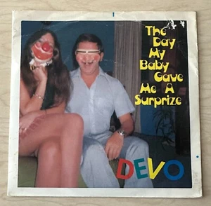 DEVO The Day My Baby Gave Me A Surprise 7” (1979) Virgin UK RARE - Picture 1 of 3