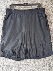 Nike pantaloncino basket uomo grande L tasche ricamato swoosh nero - Foto 1 di 12