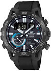 Casio Black Mens Analogue-Digital Watch Edifice ECB-40PB-1AEF