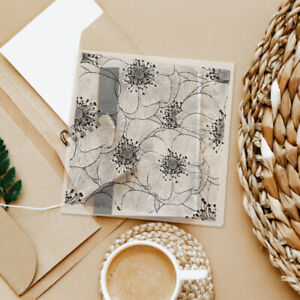  Clear Rubber Stamp Plant Leaves Stamps Silicone Transparent Multifunction
