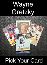 The Great One WAYNE GRETZKY Hockey Cards Complete Your Set U PICK