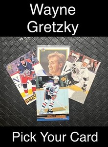 The Great One WAYNE GRETZKY Hockey Cards Complete Your Set U PICK