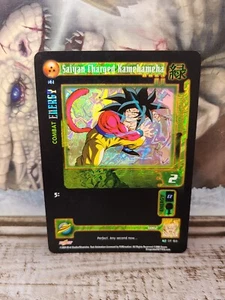 Dragon Ball GT TCG Saiyan Charged Kamehameha 161 Baby Saga Ilimitado Alt Foil - Imagen 1 de 7