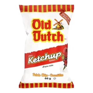 Old Dutch Ketchup Potato Chips 66g - Picture 1 of 1