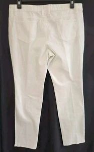 NEW! NOBO sz 17 JUNIOR'S OPTIC WHITE MID-RISE STRETCH SKINNY JEANS / PANTS - Picture 1 of 10