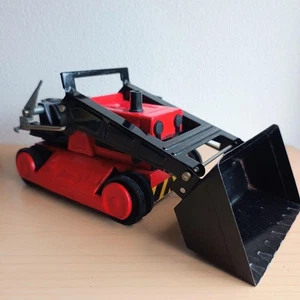 TONKA Bulldozer Red 28cm Tin Made in Japan Vintage  - Picture 1 of 5