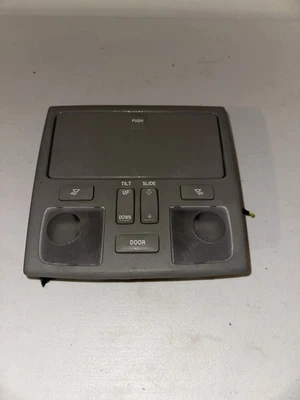 HYUNDAI TIBURON 05 06 07 08 GRAY OVERHEAD MAP DOME INTERIOR LIGHT SUNROOF - Image 1 of 4