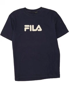 FILA Mens Graphic T-Shirt Top XL Navy Blue Cotton AV09 - Picture 1 of 3