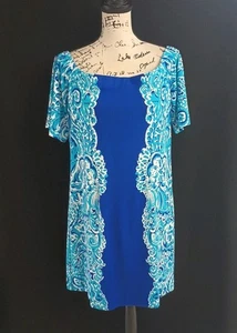 Lilly Pulitzer Tiana Kleid Größe L Schulterfrei - Bild 1 von 14