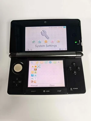 Consola portátil Nintendo 3ds negra sin región Foto 1 de 4
