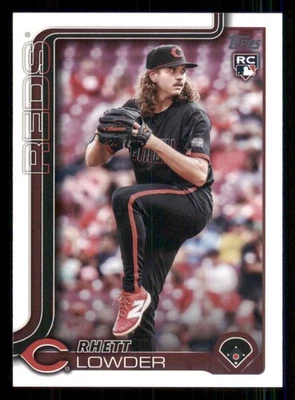 2025 Topps #205 Rhett Lowder RC - Image 1 of 2