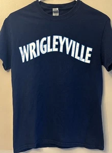 Chicago Cubs, Wrigleyville, Small, Blue T-shirt. - Picture 1 of 4