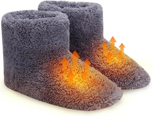 Pantofole Riscaldate Elettricamente, Ciabatte Riscaldate Elettriche, Scaldapiedi - Foto 1 di 12