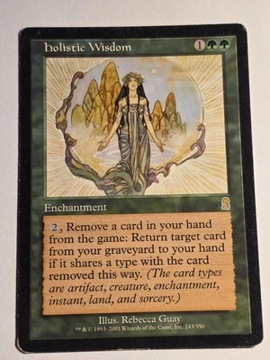 Holistic Wisdom●Odyssey●MTG●2001●RARE●ENGLISH●LP●C620 - Image 1 of 2