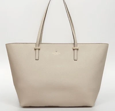 Bolso de Mano Kate Spade Cedar Street Mediano Harmony Cuero Saffiano Guijarro (Tostado) Foto 1 de 4