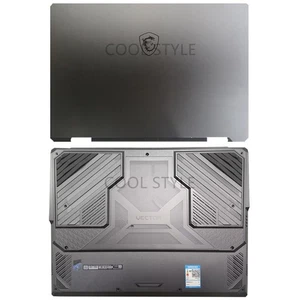 New for MSI Vector 18 HX AI A2XWJG IG HG MS-1822 Gray LCD Back Cover+Bottom Case - Afbeelding 1 van 4