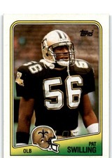 1988 TOPPS PAT SWILLING RC NEW ORLEANS SAINTS #66