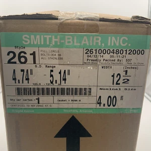Smith Blair 26100048012000 O.D. Range 4.74"-5.14" Style 261 - Bild 1 von 3
