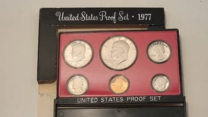 1977 Clad Proof Set U.S. Mint Original Government Packaging OGP - Picture 1 of 4