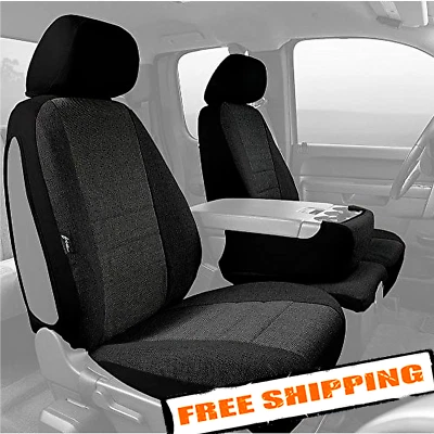 Fia OE38-31 CHARC Custom Fit Front Seat Cover Split Seat for Silverado/Sierra Foto 1 de 4