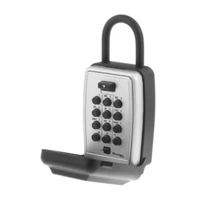 Portable Push Button Lock Box Resettable Combination for Key Storage Security - Picture 1 of 8