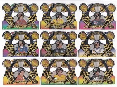 *1998 Premium FLAG CHASERS REFLECTOR PARALLEL #FC 1 Jeff Gordon-ONE CARD ONLY!* - Image 1 of 3
