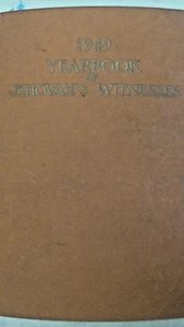 FREE SHIP in U.S- 1949 Yearbook of Jehovah's Witnesses Watchtower  Hardback - Picture 1 of 5