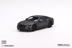 TSM430621 TSM-Model: 1/43 Bentley Continental GT Speed 2022 Anthracite Satin 