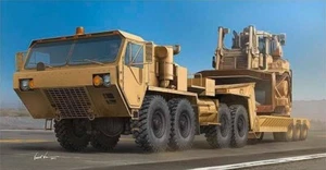 Trumpeter 01055 - 1:3 5 M983A2 Hemtt Trattore Con M870A1 Semi-Trailer - Nuovo - Foto 1 di 1