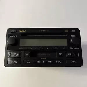 TOYOTA A56839 6 CD Cambiador AM/FM RADIO CINTA 86120-0c150 DECK AUTO ESTÉREO '04-'07 - Imagen 1 de 3