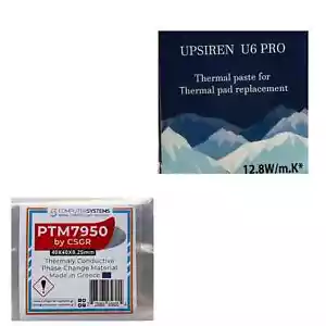 PTM7950 by CSGR & UPSIREN U6 PRO 20g Set Ultimate Thermal Management - Afbeelding 1 van 7