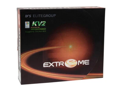 ECS KV2 Lite (V1.0) Socket 939 VIA K8T800 Pro DDR 400 AMD ATX Motherboard - Image 1 of 4