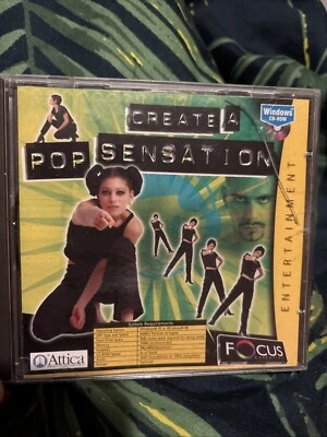 CREATE A POP SENSATION - 1998 PC GAME - Vgc - Image 1 of 4