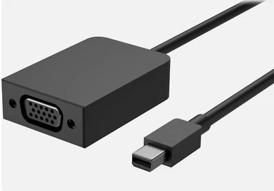 Microsoft 1554 Mini Display Port to VGA Adapter Surface Pro 2, 3, 4, Book - Image 1 of 4